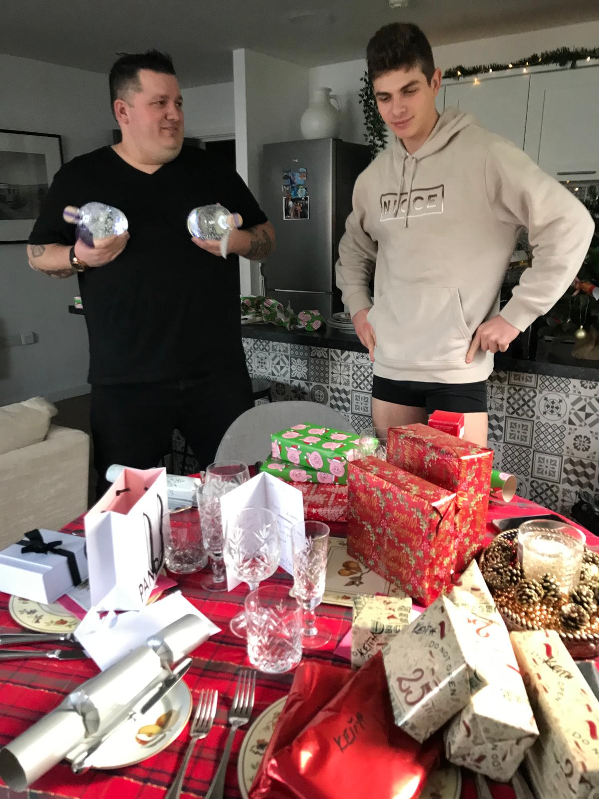 Chris and Tobias Christmas